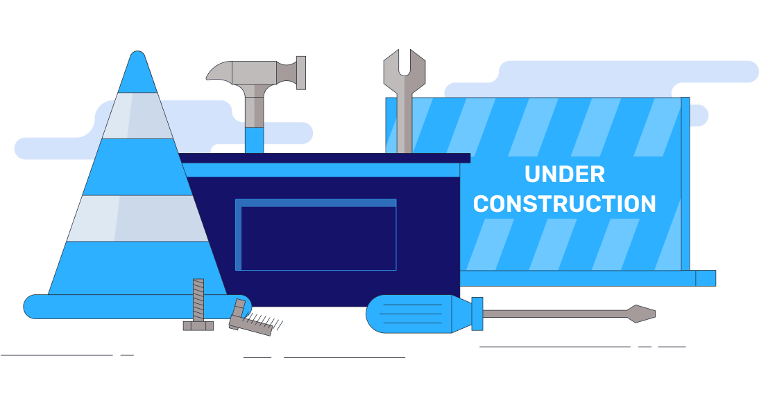 under construction